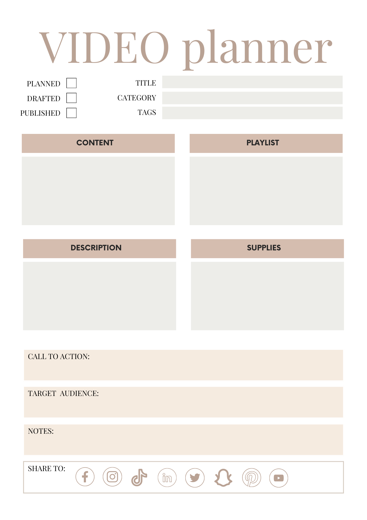 Structure • Launch • Highlight –The ULTIMATE Content Performance Planner for SMM