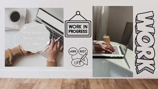 SLH Working Vibes Content Pack | Productivity Aesthetic Templates